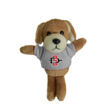 SD Spear Plush Dog Magnet