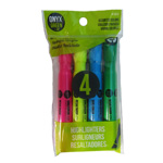 Onyx and Green 4pk Broad Highlighters