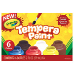 Crayola Tempera Paint 6 Color Set