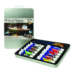 Royal Brush Acrylic Painting Medium Tin Art Set