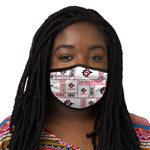 San Diego State Face Covering - White XS/S