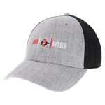 Low Profile Trucker SDSU SD Interlock Aztecs - Gray