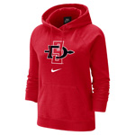 Women's Nike Varsity Fleece Hood SDI - Red