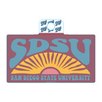 SDSU Over Sunset Over San Diego State University