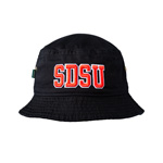 Relaxed Twill Bucket Cap SDSU - Black