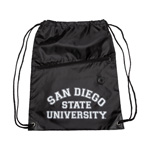 San Diego State University Drawstring Sportspack - Black