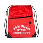San Diego State University Drawstring Sportspack - Red
