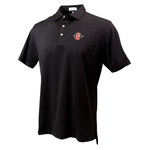 Peter Millar Solid Stretch Jersey Polo SD Interlock - Black