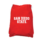 Cotton Drawstring - 1 Color Ink White Block SD Over State - Red