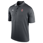 Nike Jordan Varsity Polo With Jumpman And SD Interlock - Charcoal