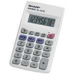 Sharp EL233 8 Digit 4 Function Calculator