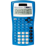 TI 30XIIS Solar Scientific Calculator - Blue