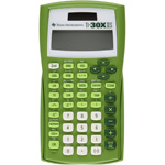 TI 30XIIS Solar Scientific Calculator - Lime