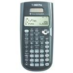 TI 36X Pro 10 Digit 89 Function Solar Calculator