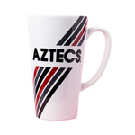 16OZ Tall Mug San Diego State In Script Aztecs - White