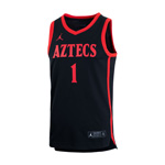 Nike Jordan Aztecs Basketball Jersey - Black