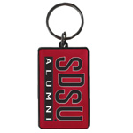 SDSU Alumni Keytag - Red