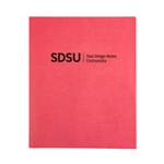 SDSU 2 Pocket Folder-Red