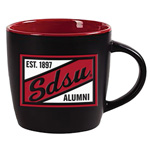 SDSU Alumni Mug With Cut Out - Black