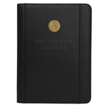 MCM Student Zippered Padfolio - Black - SDSU Seal Over SDSU (2022)