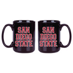 Grande Mug San Over Diego Over State - Black