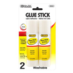Bazic 1.27Oz Jumbo Glue Stick 2Pk