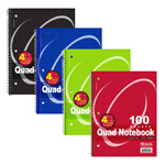 Value Bazic Notebook Quad Ruled 4-1" 100Ct