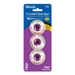 Bazic Crystal Clear Tape Refill 3/4X1000 3Pk