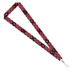 Satin Lanyard SDSU Hearts