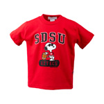 Toddler Snoopy SDSU Football - Red