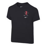 Nike Sideline 2022 Cotton Team Issue SS Tee (Toddler) - Black
