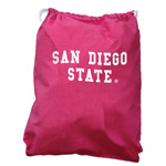 San Diego State Cotton Drawstring - Pink/White