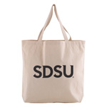 Natural Cotton Tote SDSU