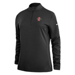 Nike Womens Golf 1/2 Zip SD Interlock - Black