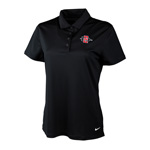 Nike Womens Golf Polo SD Interlock - Black