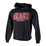 Laser Twill Aztec Calendar In SDSU Over Aztecs - Black