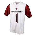 #1 Aztec Calendar Replica Football Jersey - White