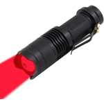 Light the Town Red LED Flashlight