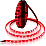 Light the Town Red flexible LED Lights