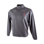 Peter Millar Perth Stitch Stretch 1/4 Zip SD Interlock - Gray