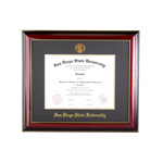 Classic Diploma Frame With SDSU Medallion