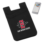 San Diego State Dual Pocket Phone Wallet - Black