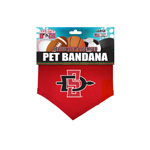 Pet Bandana - SD Interlock - Red