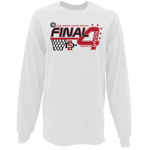 2023 San Diego State Aztecs Final Four Long Sleeve Tee - White