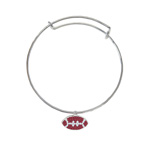 Premium Crystal Football Bracelet