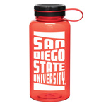 See Through Water Bottle San Diego State University