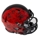 Mini Replica Aztec Calendar Football Helmet