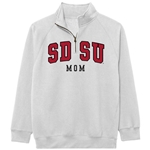 SDSU Mom 1/4 Zip Sweatshirt