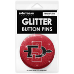 SD Interlock Glitter Button Pin