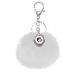 Pom Pom Keychain SD Interlock